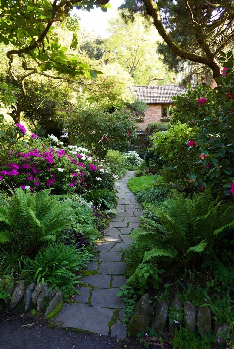Path through Pearl's garden