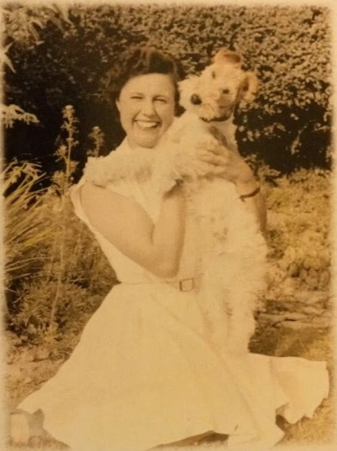 Pearl Thornton as a young woman